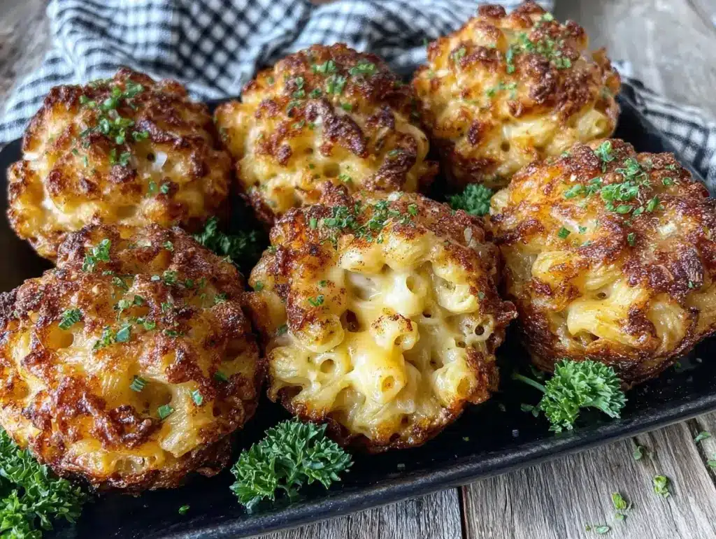 crispy mac and cheese bites - featured image