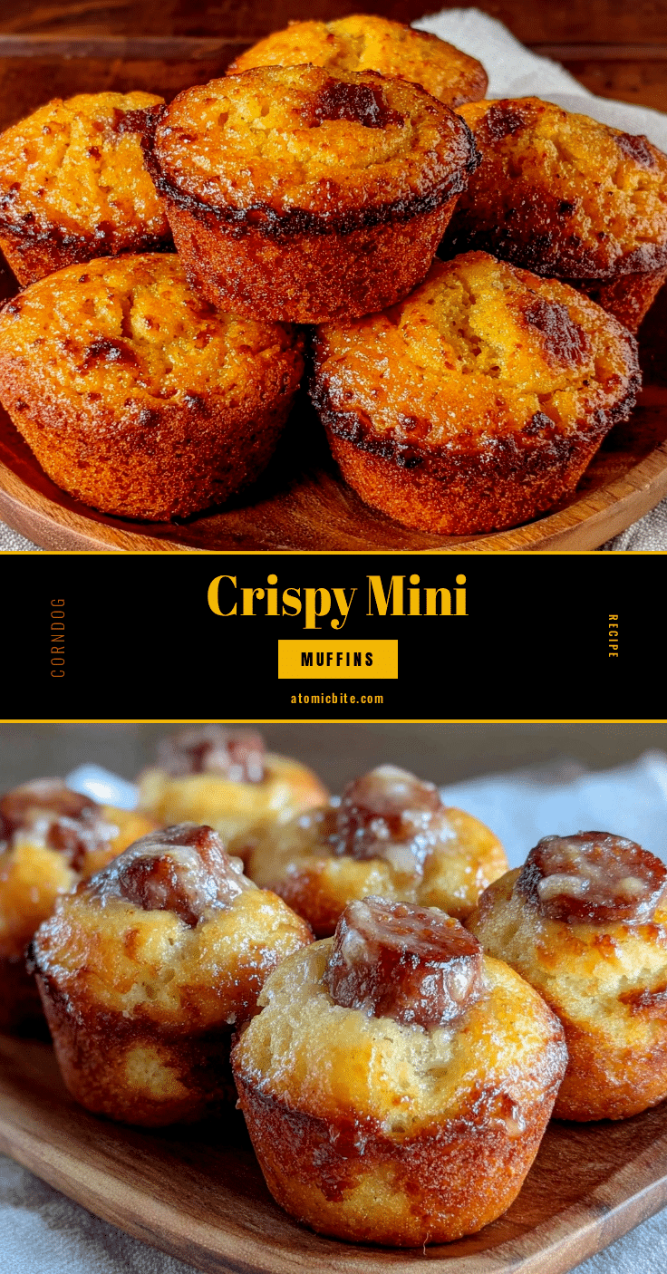 crispy mini corn dog muffins recipe