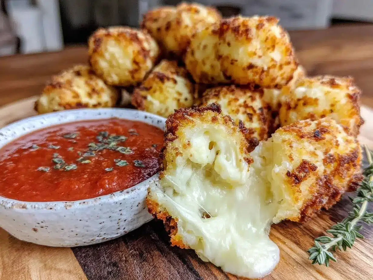 crispy mozzarella sticks preparation steps