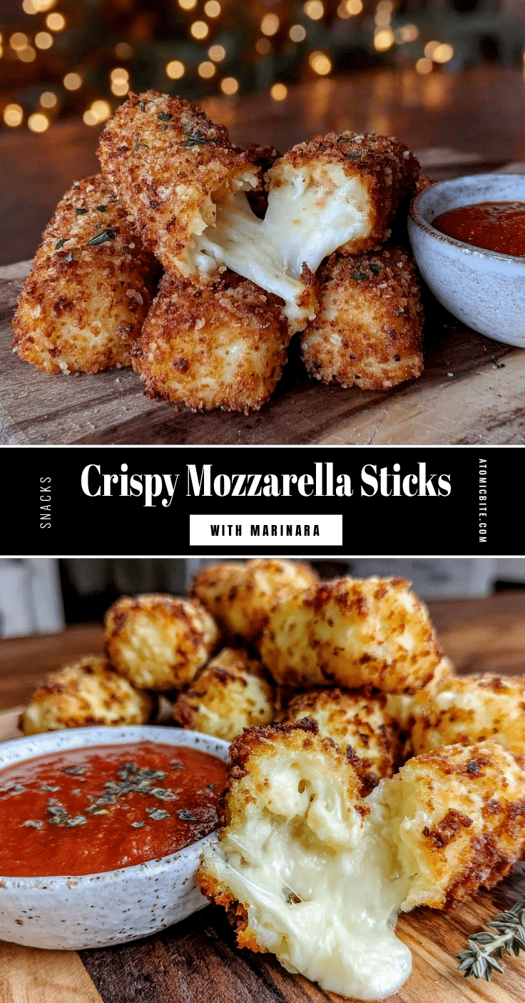 crispy mozzarella sticks recipe