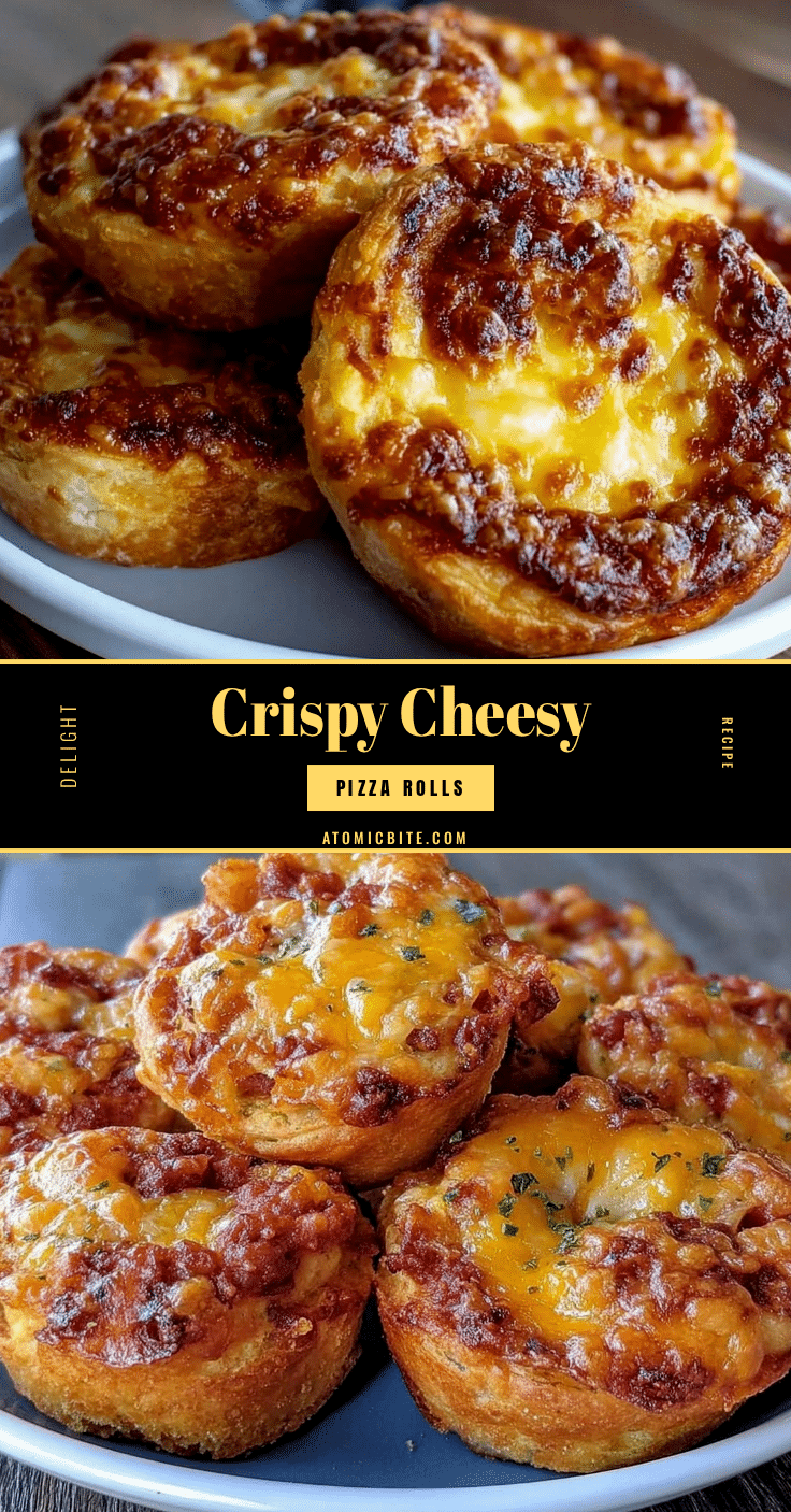 crispy pizza rolls recipe