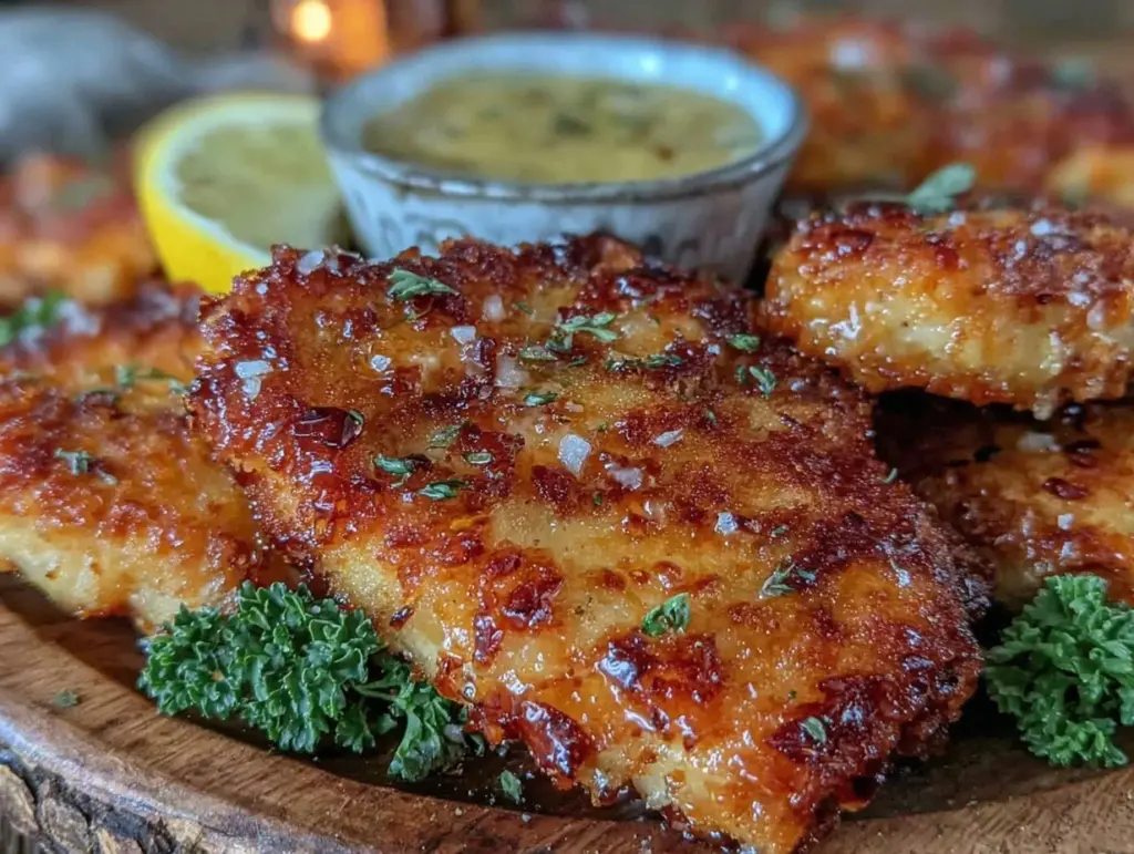 crispy pork schnitzel - featured image