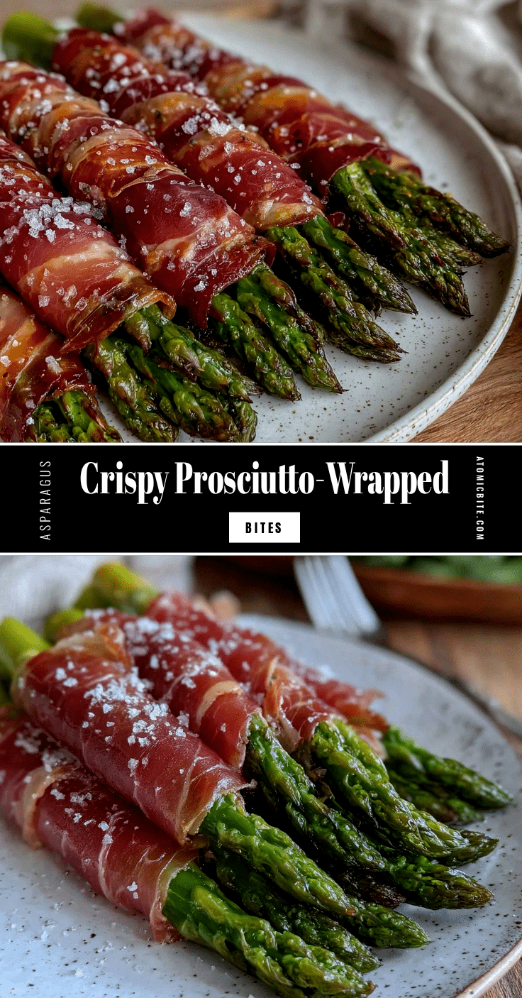 crispy prosciutto-wrapped asparagus bites recipe