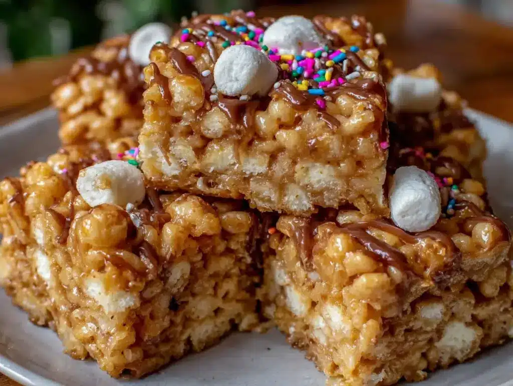 crispy Rice Krispie treats - featured image