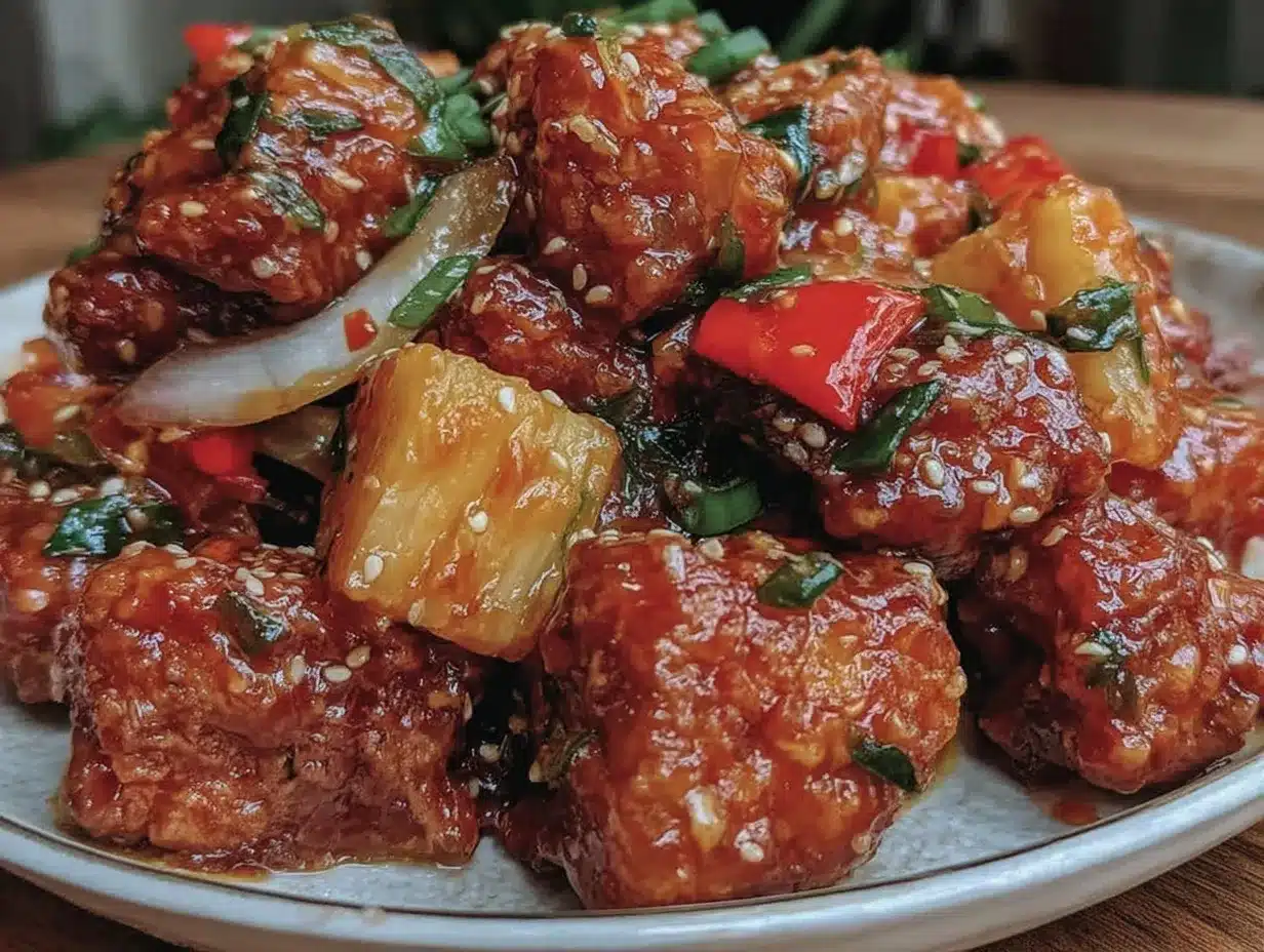crispy sweet and sour pork preparation steps