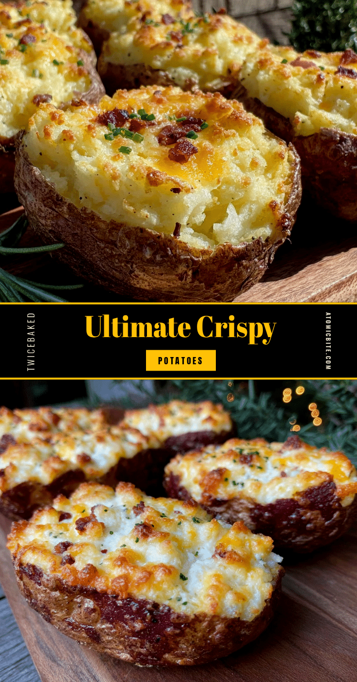 crispy twice-baked potatoes recipe