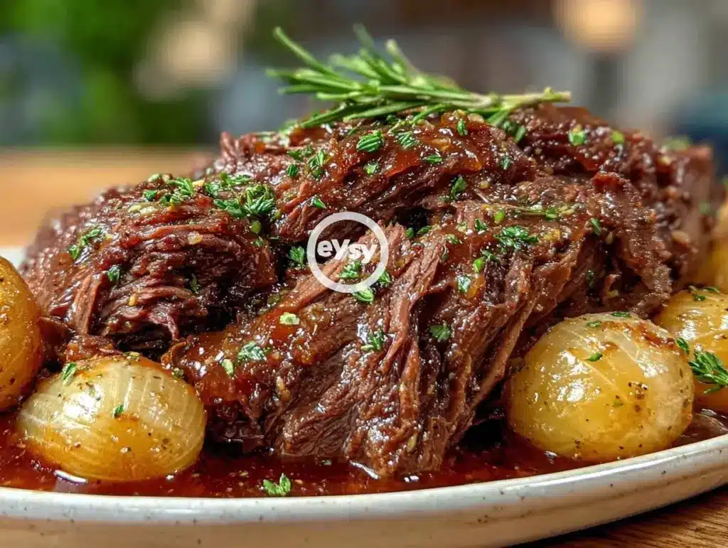 Crockpot Mississippi pot roast - featured image