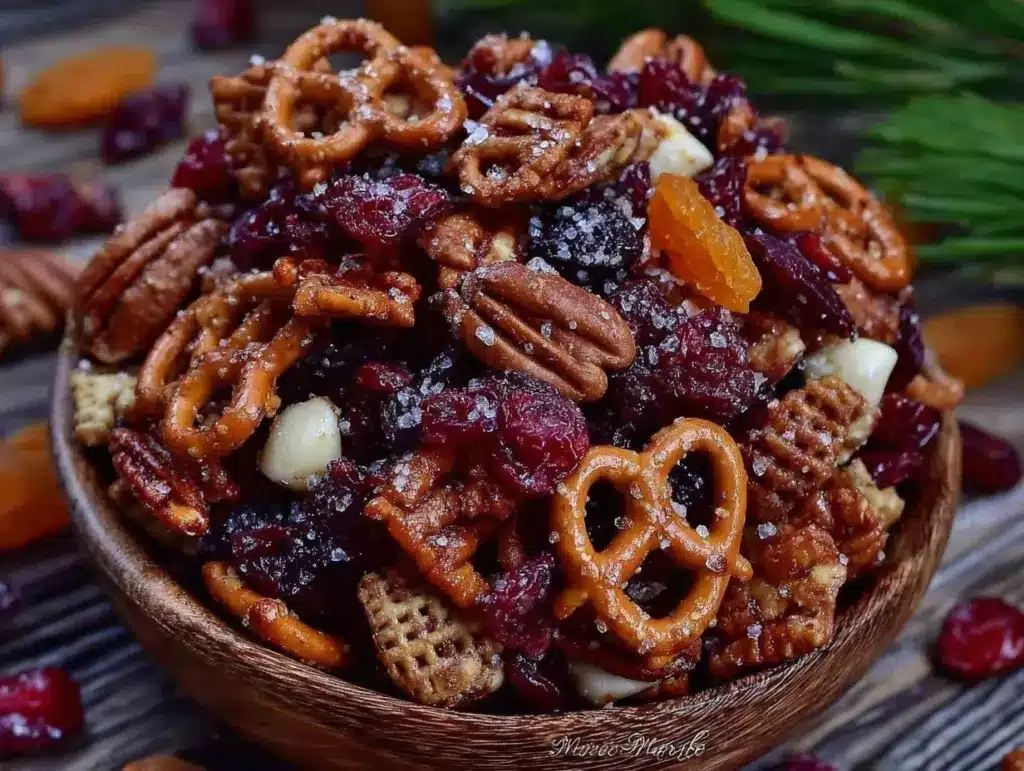 Crunchy No-Melt Beach Snack Mix - featured image