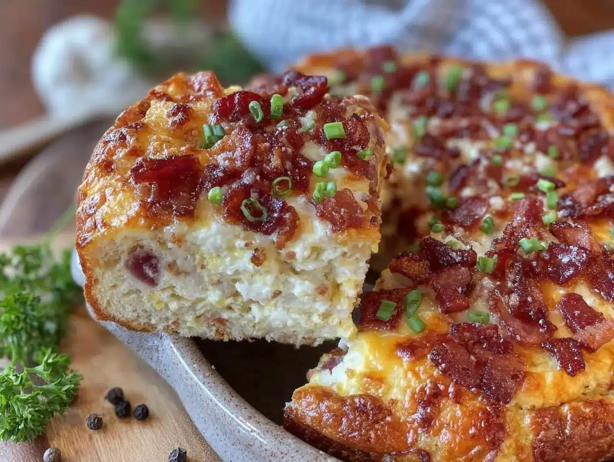 Easy Cheesy Easter Breakfast Casserole preparation steps