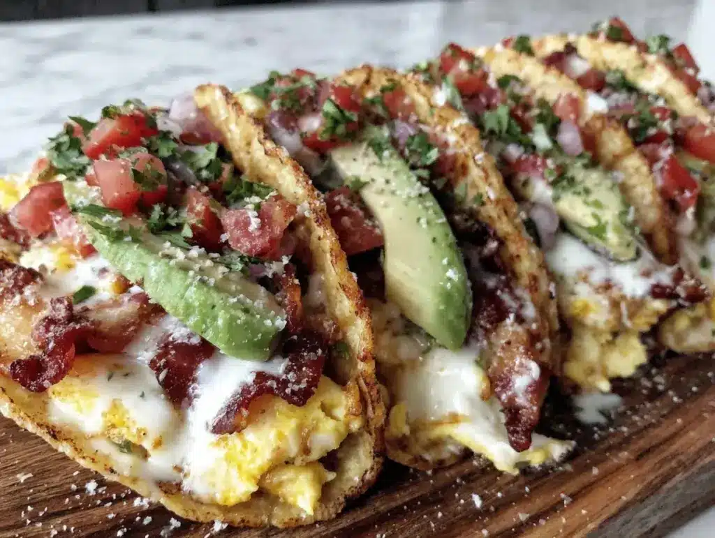 easy flavor-packed breakfast tacos - featured image