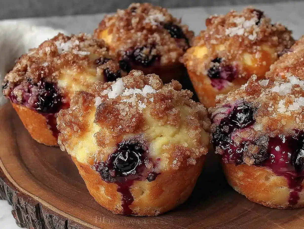 easy fluffy blueberry muffins preparation steps