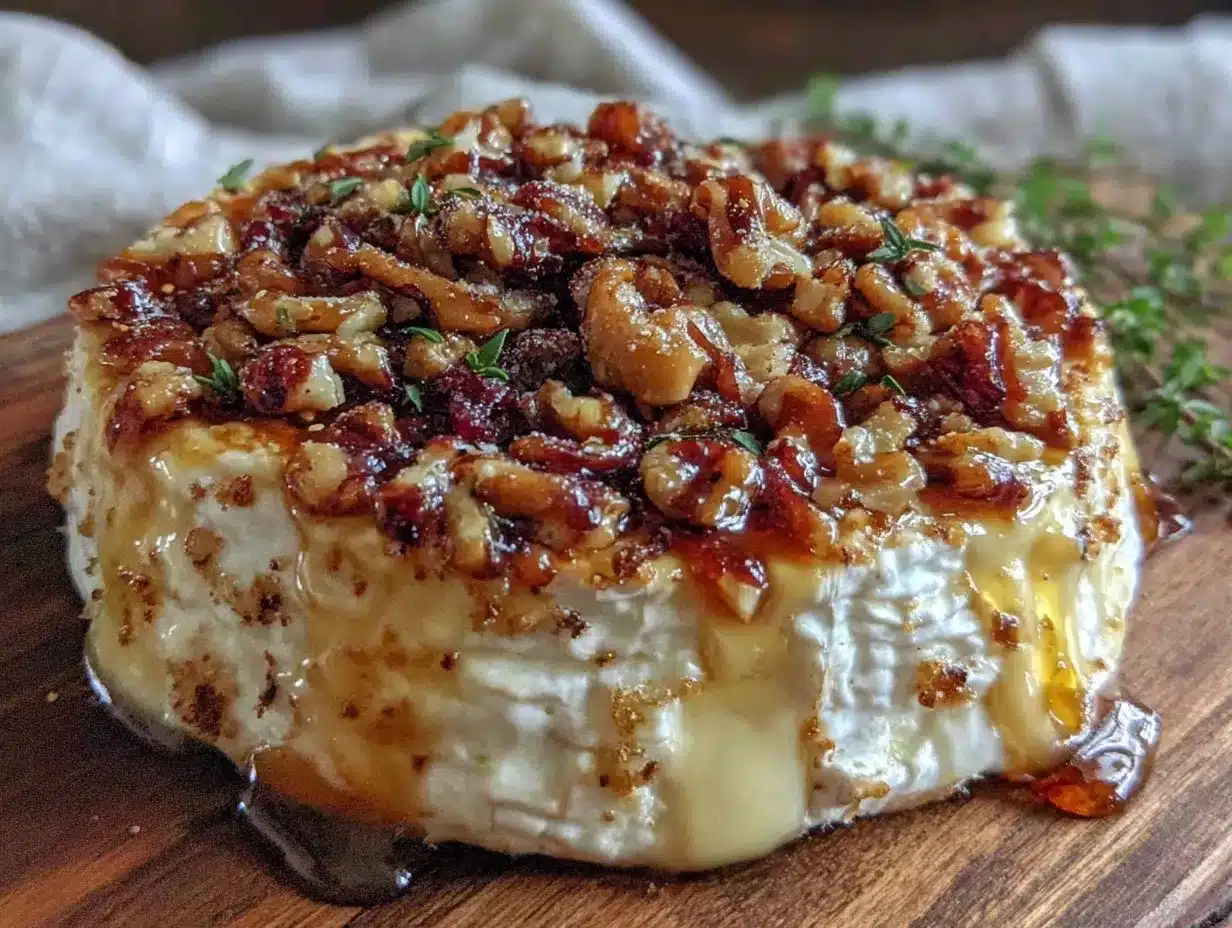 easy gooey baked brie preparation steps