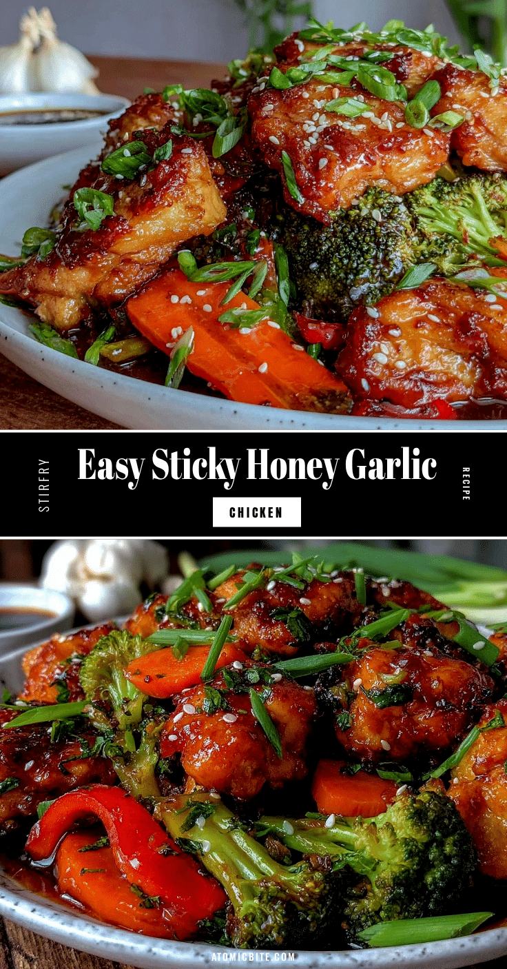 easy honey garlic chicken stir-fry recipe