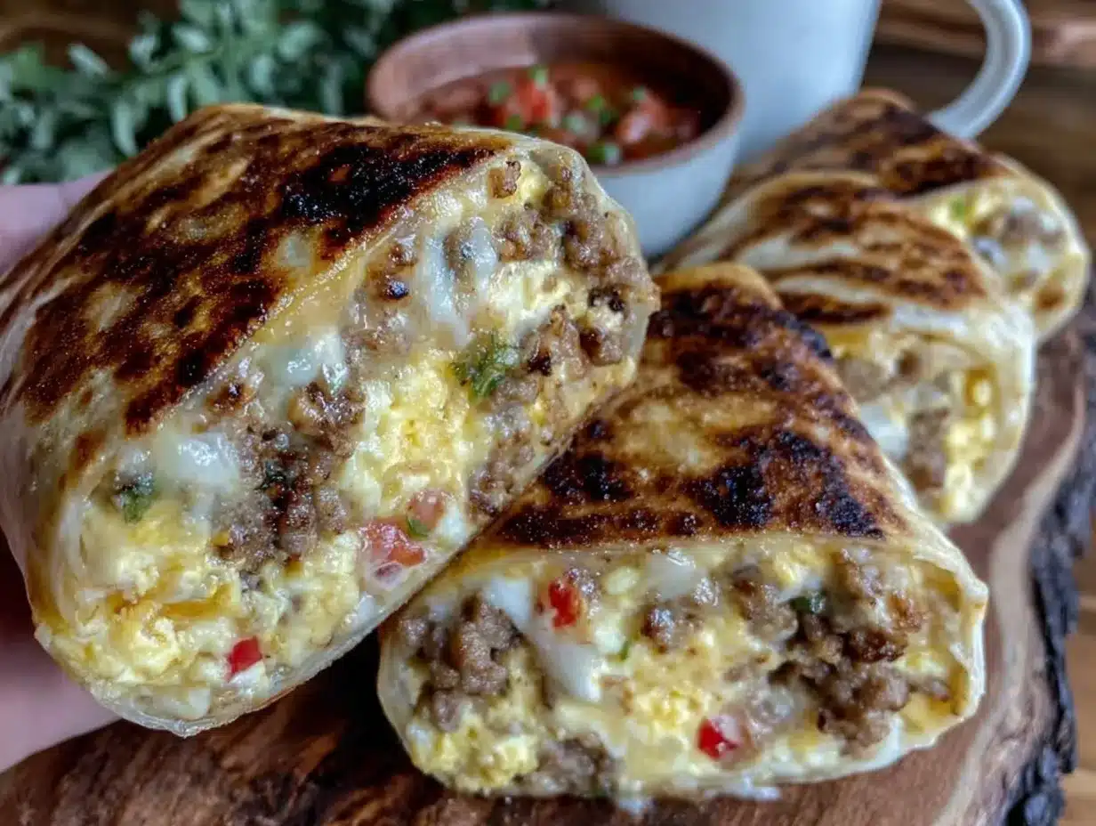 easy make-ahead breakfast burritos preparation steps