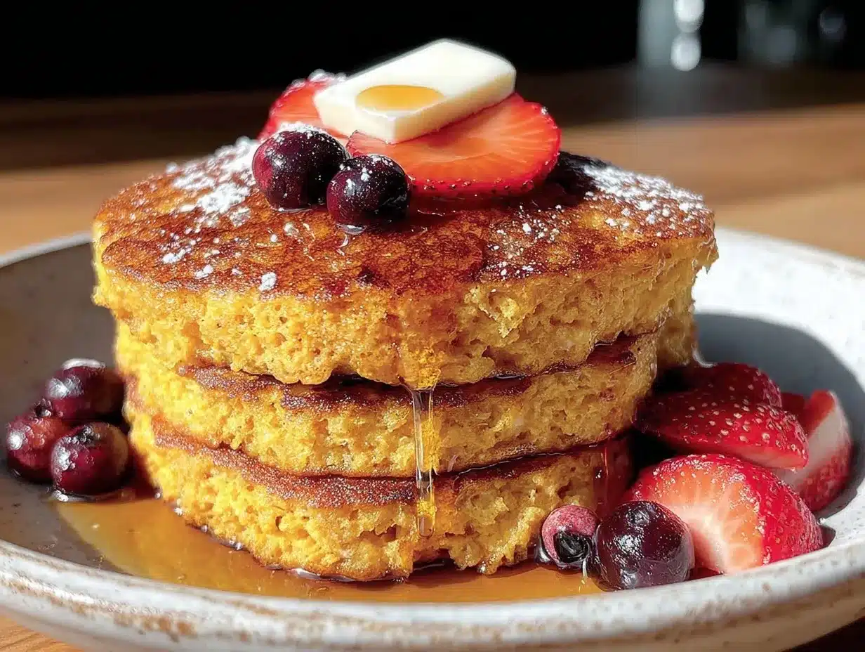 fluffy protein pancakes preparation steps
