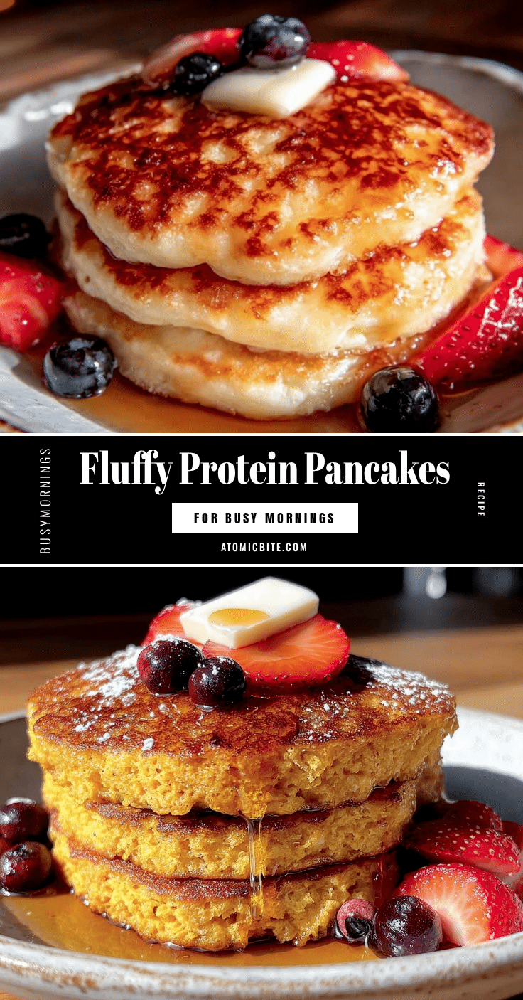 fluffy protein pancakes recipe