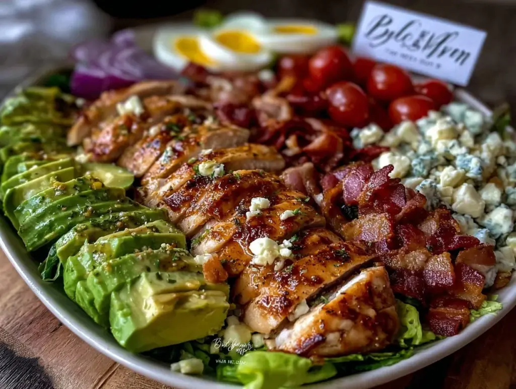 fresh cobb salad bowl - featured image