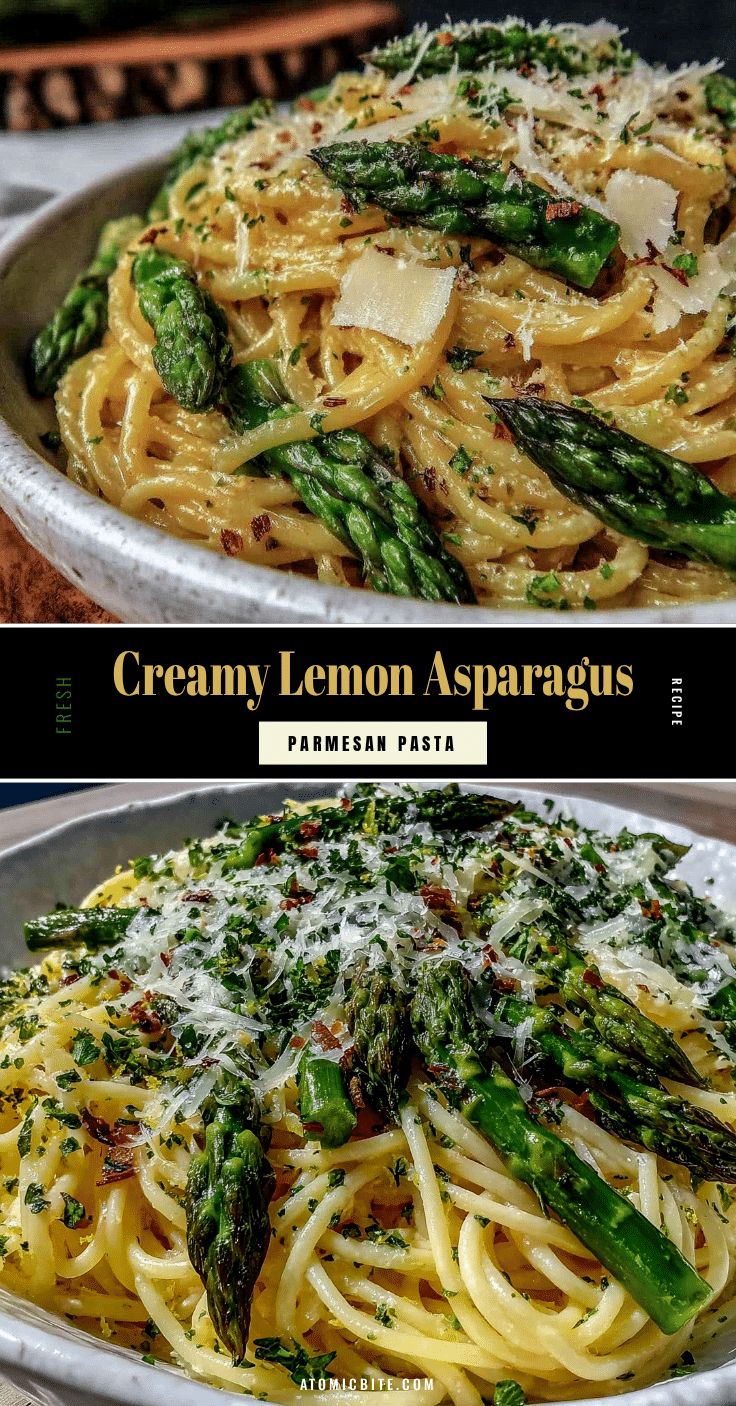 fresh lemon asparagus pasta recipe