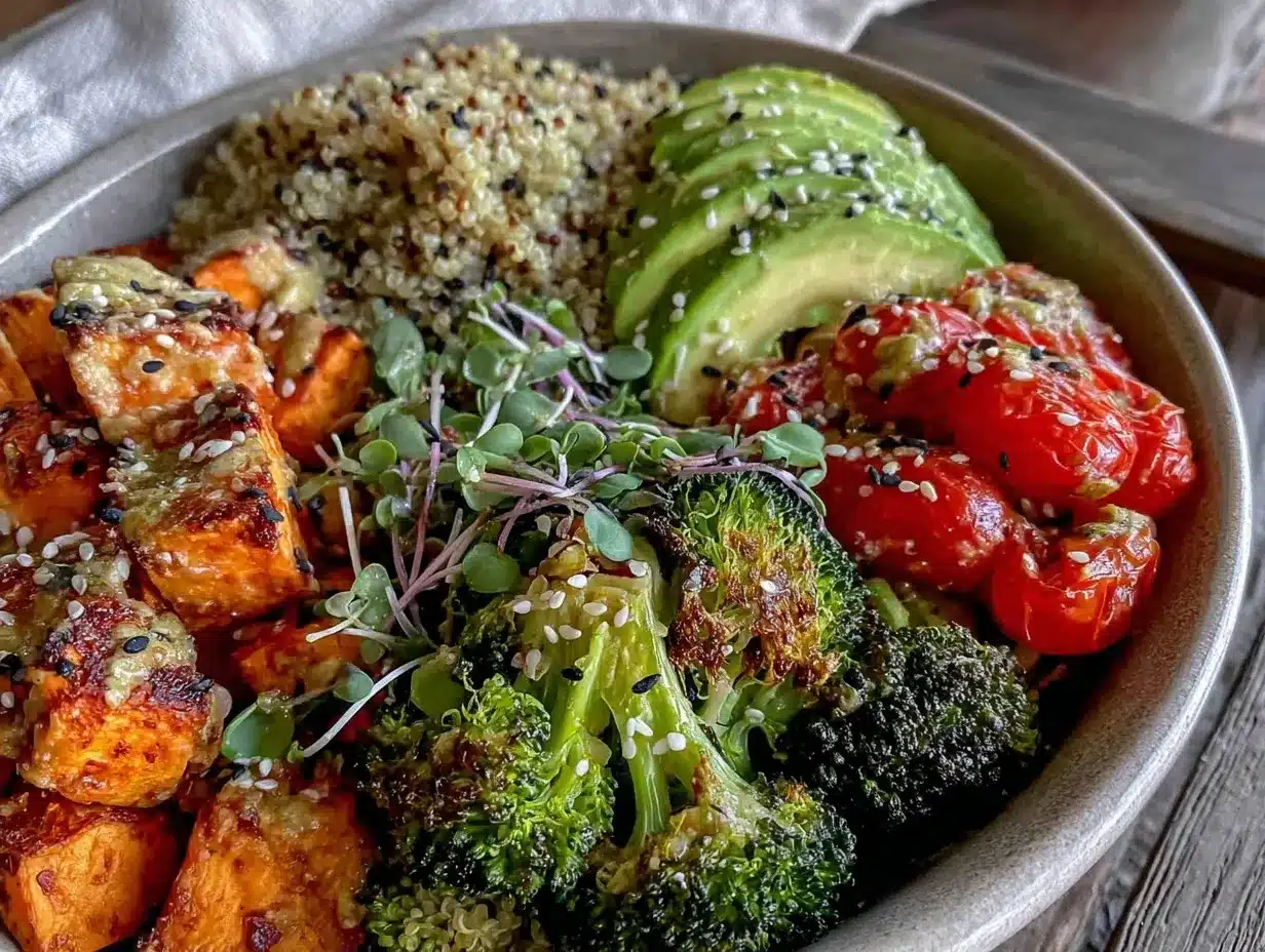 Fresh Meal Prep Buddha Bowls preparation steps