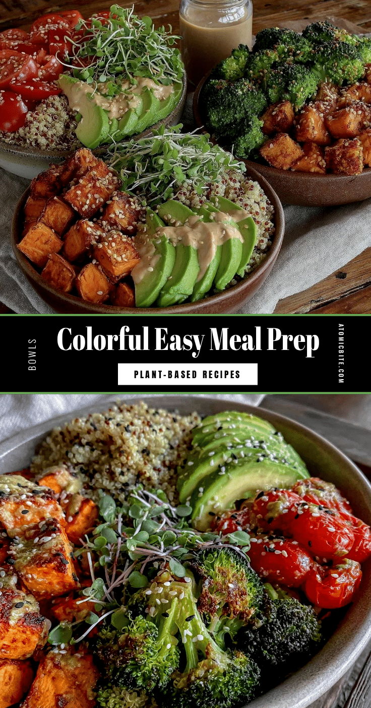Fresh Meal Prep Buddha Bowls recipe