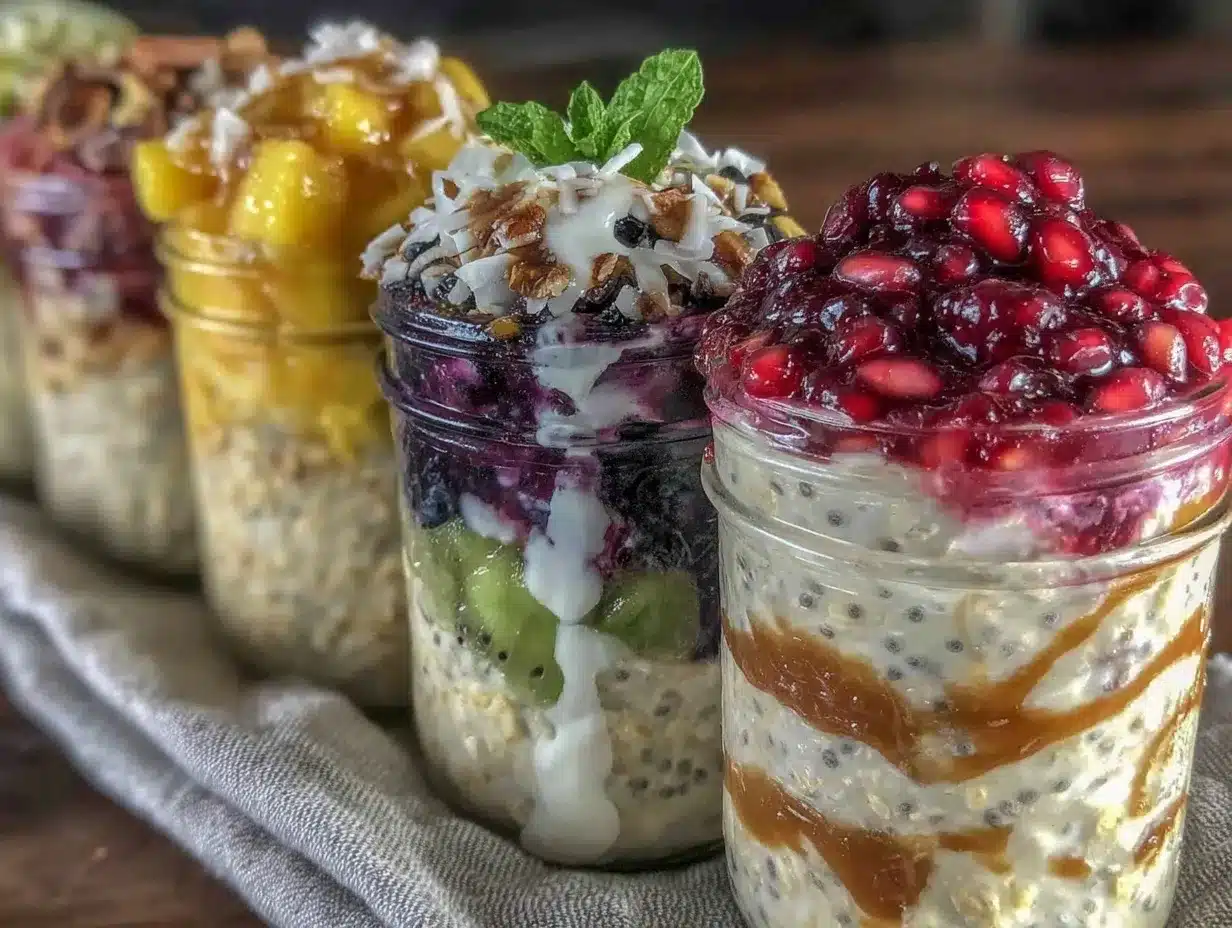 fresh overnight oats preparation steps
