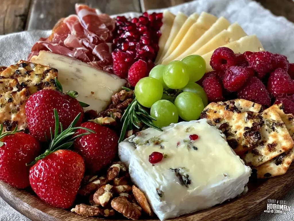 fresh spring charcuterie board - featured image