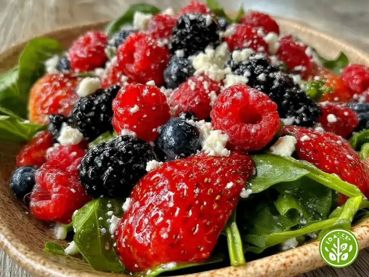 fresh spring mix salad preparation steps