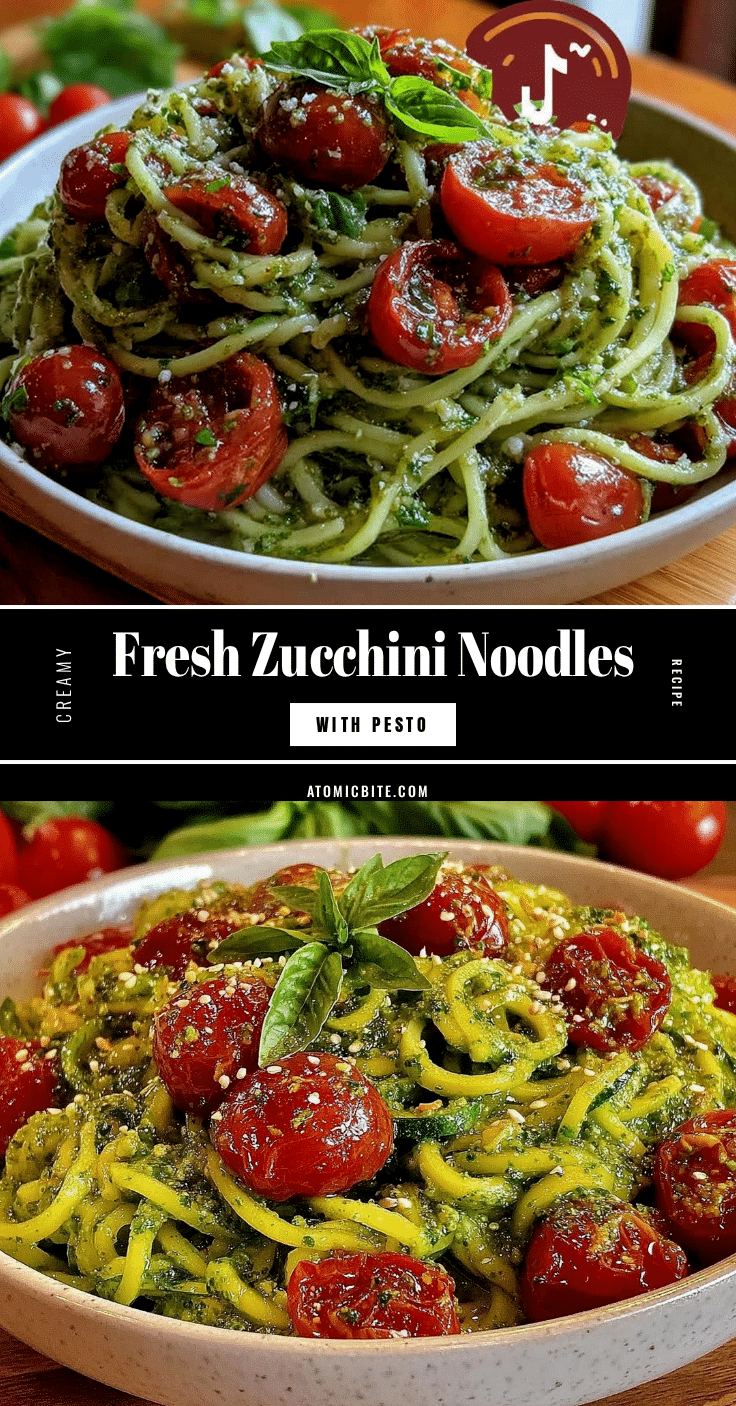 fresh zucchini noodles recipe