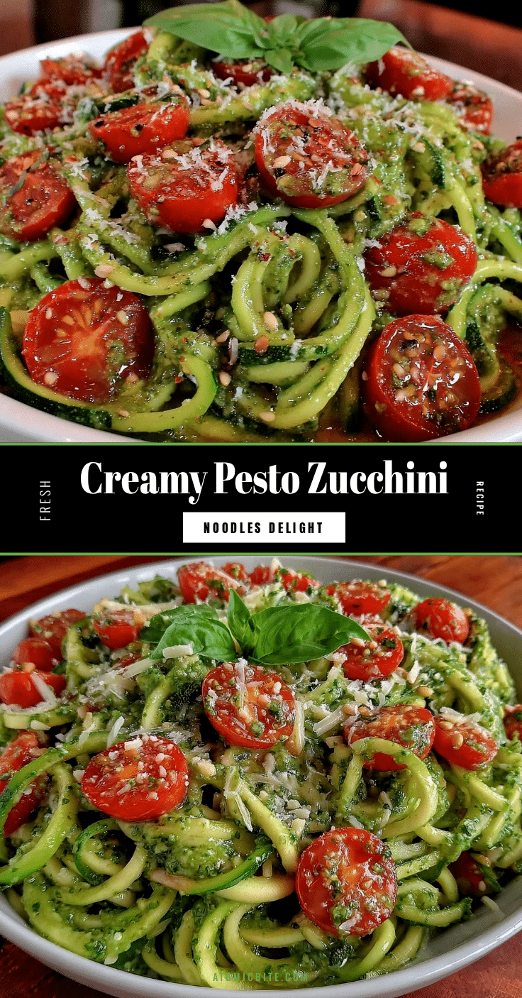 fresh zucchini noodles recipe