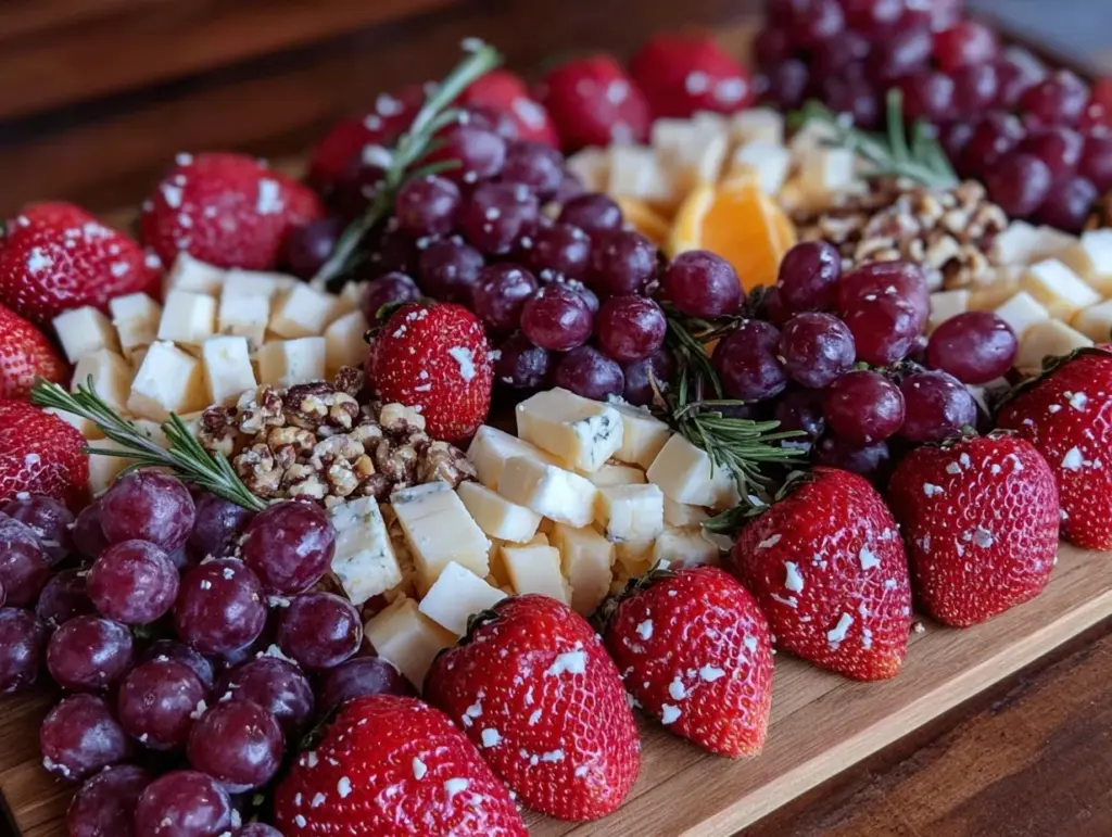fruit and cheese board - featured image