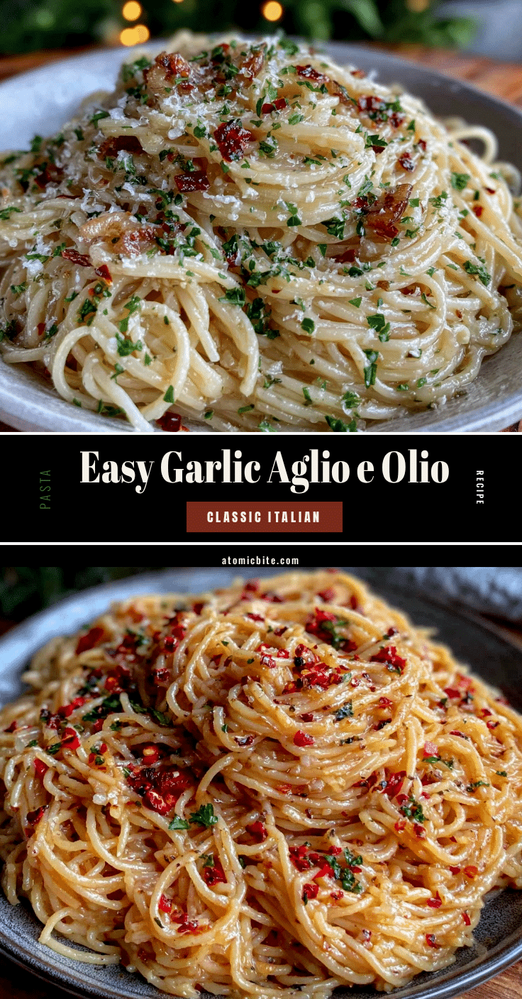 garlic aglio e olio pasta recipe