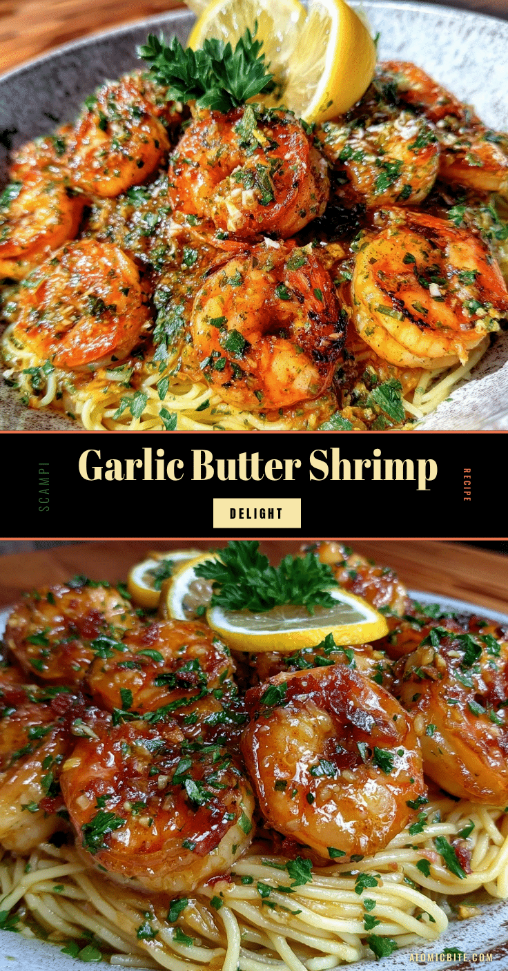 garlic butter shrimp scampi recipe