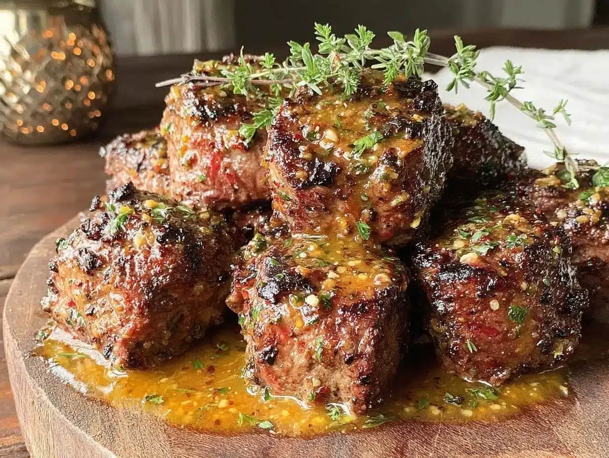 garlic butter steak bites preparation steps