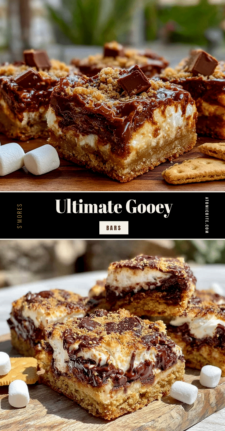 gooey smores bars recipe