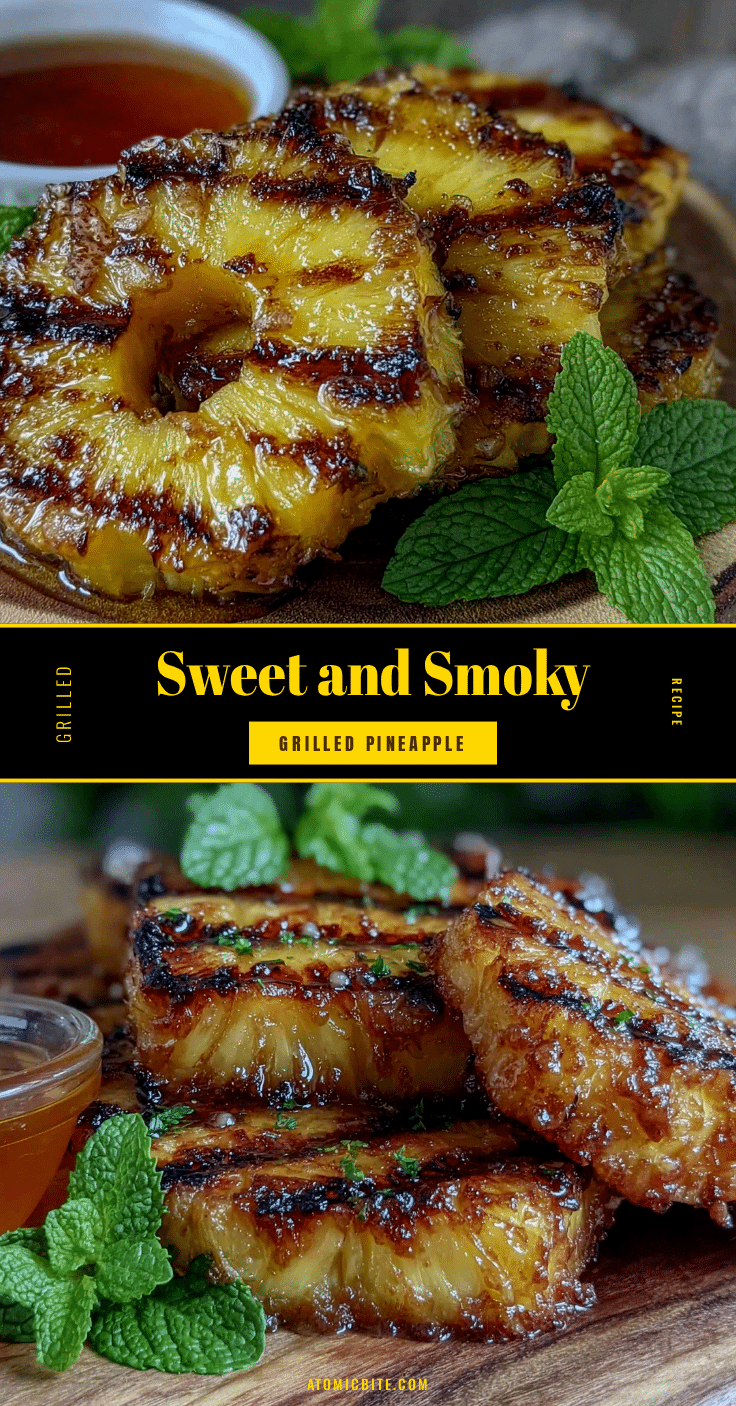 grilled pineapple with honey glaze recipe