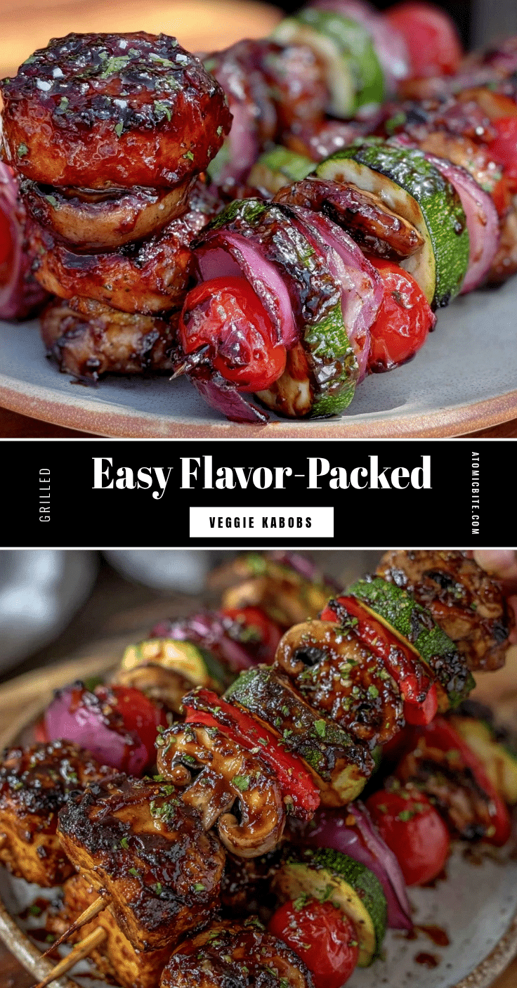 grilled vegetable kabobs recipe