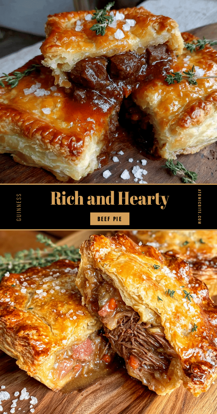 Guinness beef pie recipe