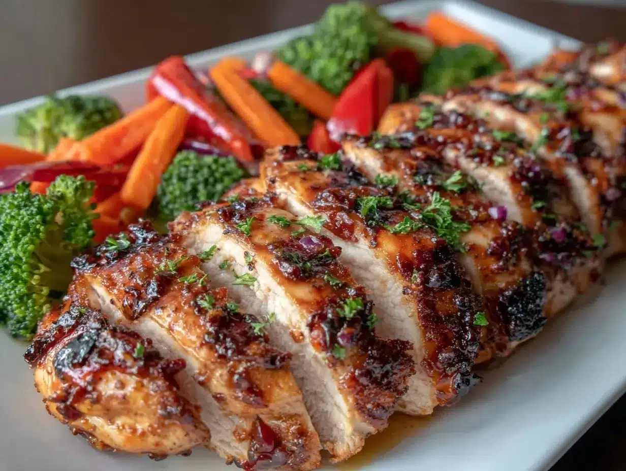 healthy baked chicken breast meal prep preparation steps