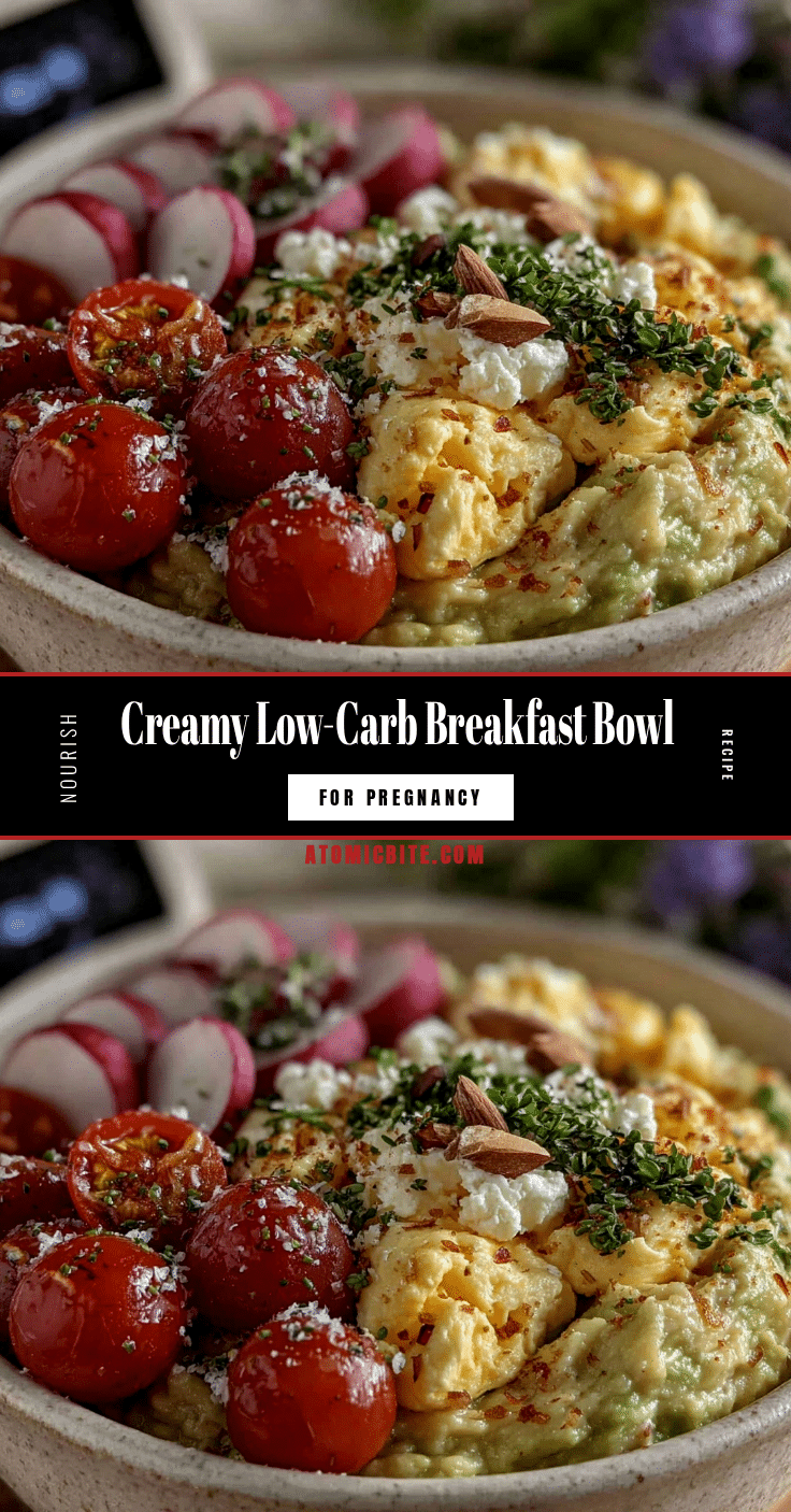 healthy low-carb breakfast bowl for pregnancy recipe