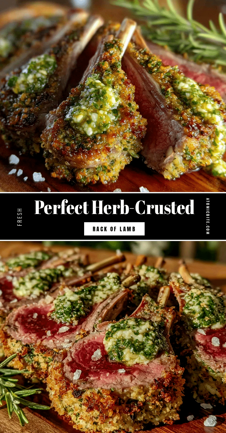 herb-crusted rack of lamb recipe