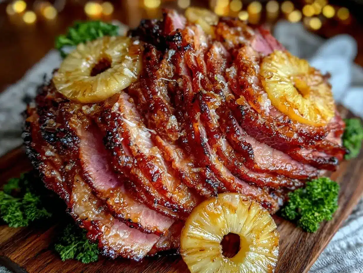 honey glazed ham recipe preparation steps