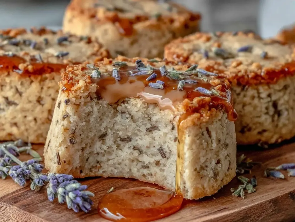 honey lavender shortbread cookies - featured image