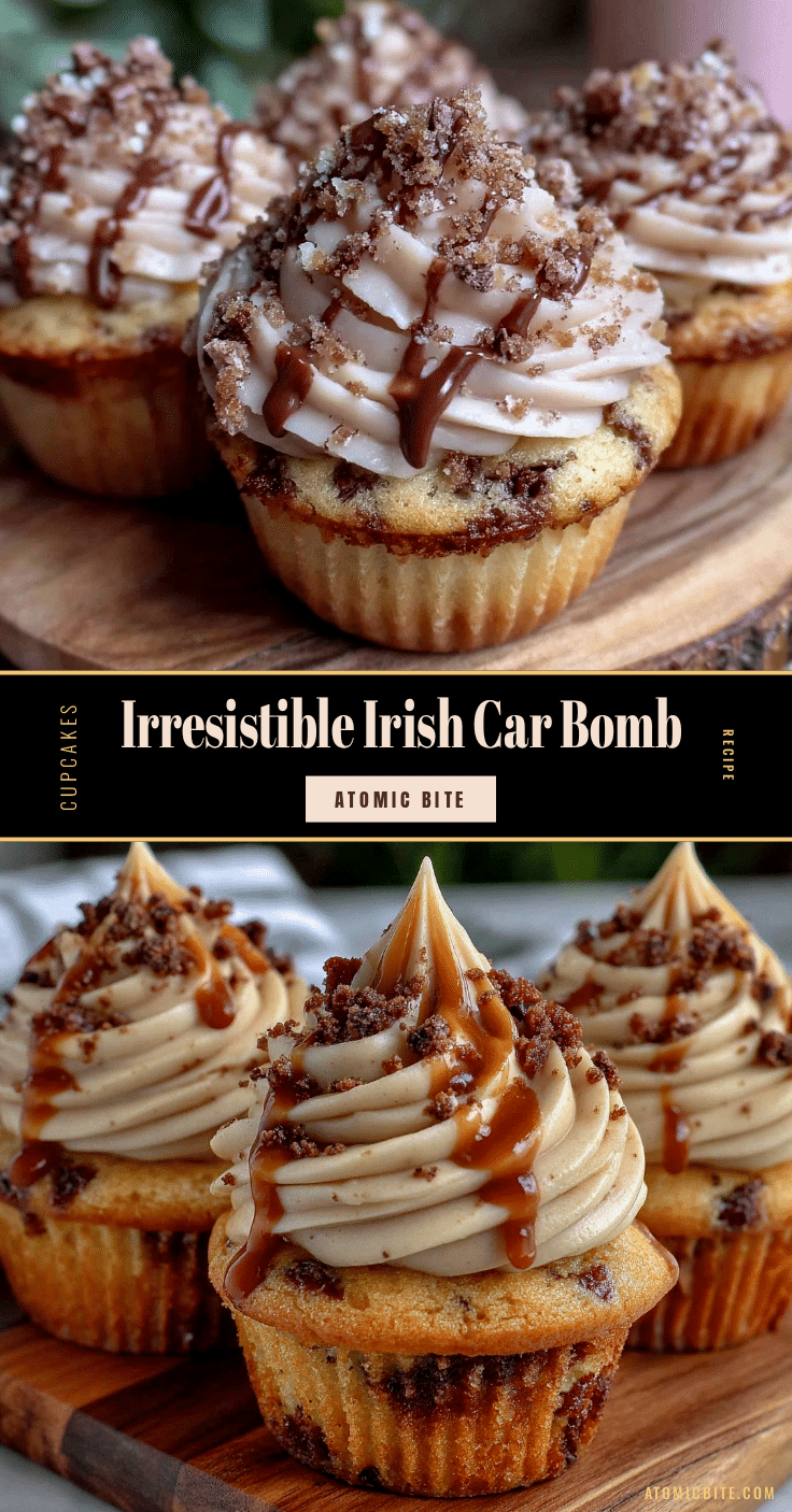 Irish Car Bomb Cupcakes recipe