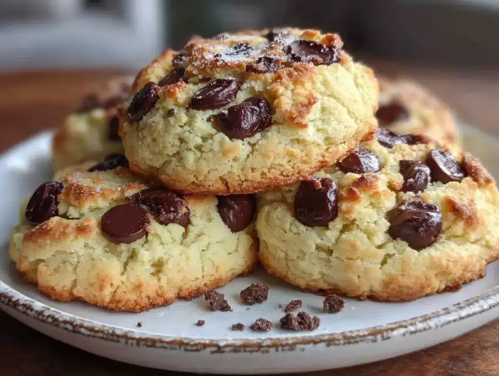 keto chocolate chip cookies - featured image