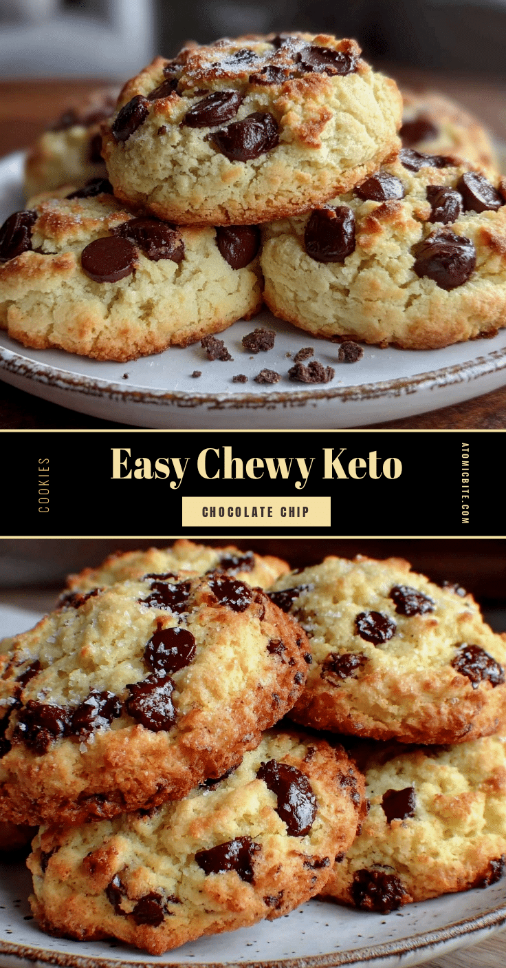 keto chocolate chip cookies recipe