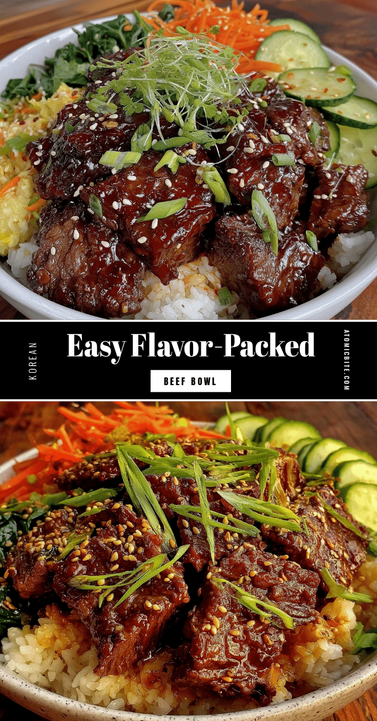 Korean beef bowl recipe