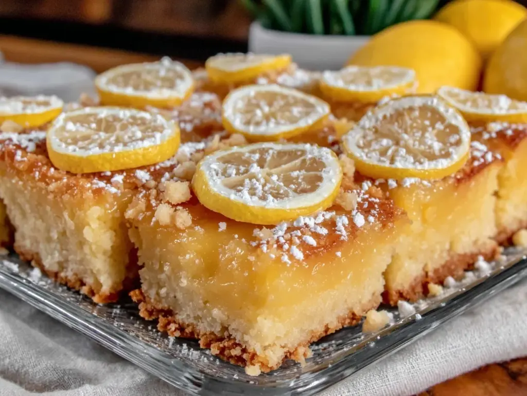 lemon bars recipe - featured image