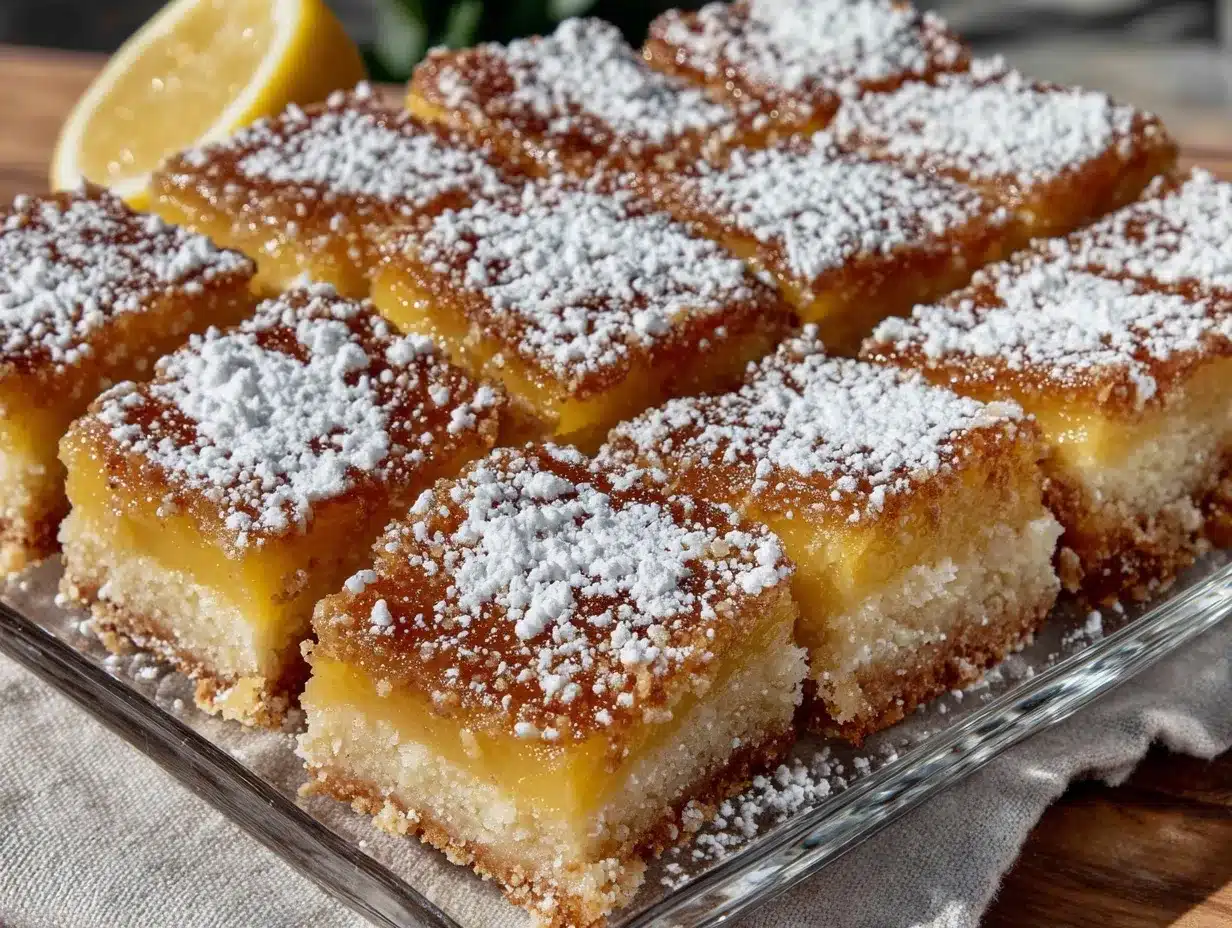 lemon bars recipe preparation steps