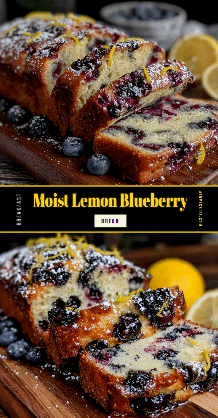lemon blueberry bread recipe