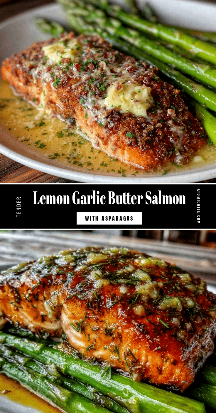 lemon garlic butter salmon recipe